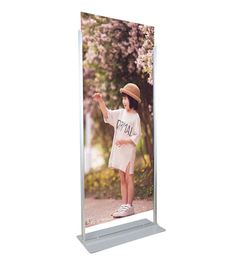 Double-Sided Poster Display Stand